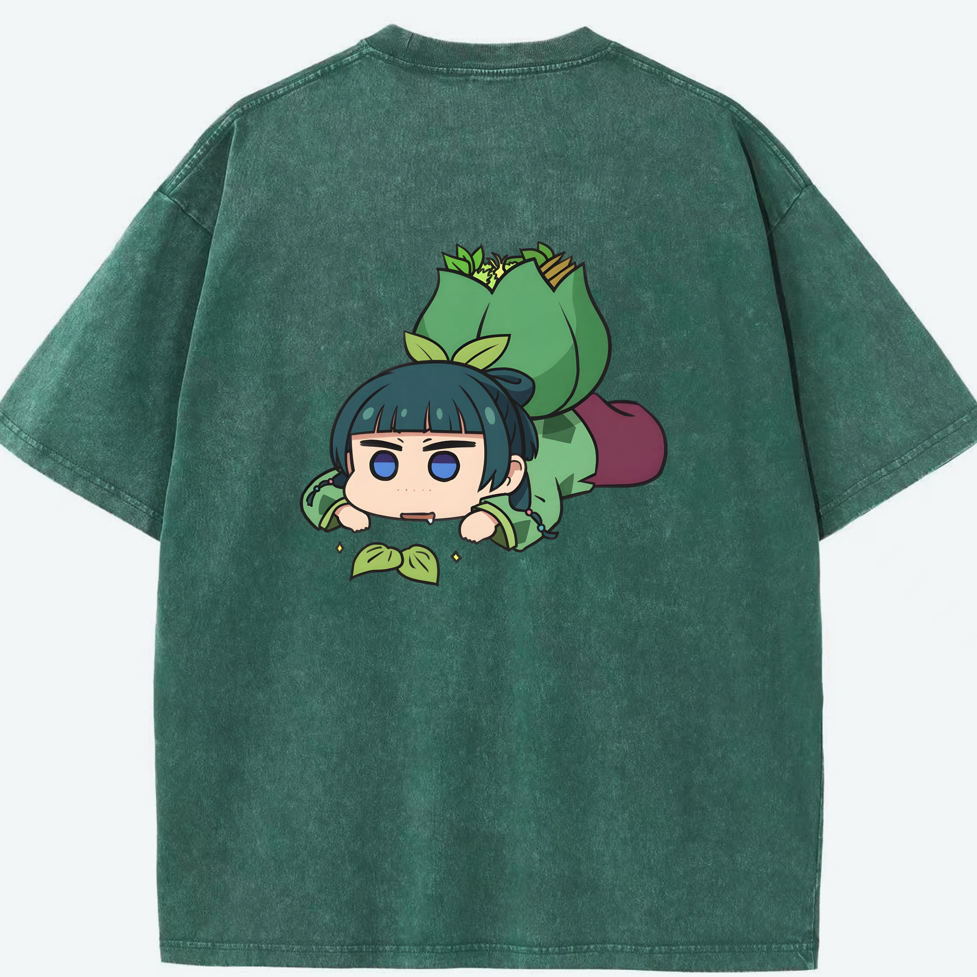 （画像用） 薬屋のひとりごと The Apothecary Diaries 綿100% ヴィンテージ風 半袖Tシャツ（背面プリント）